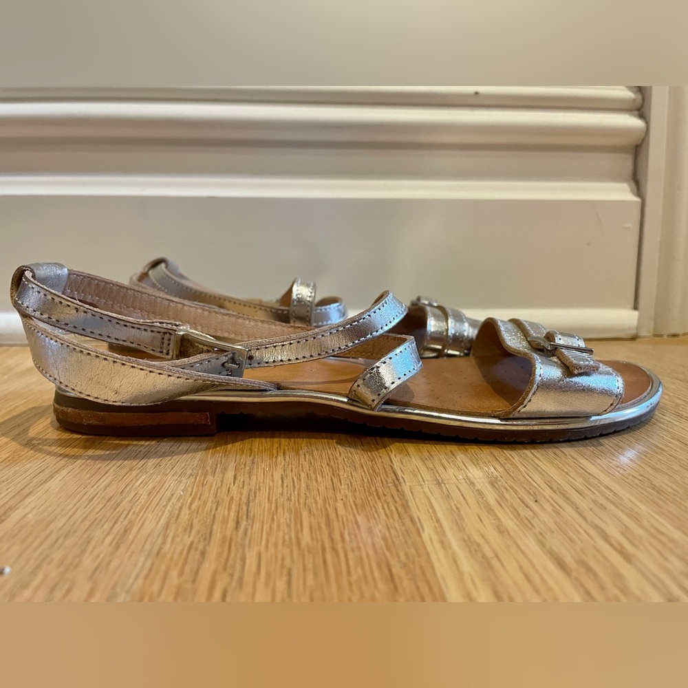 Geox silver sandal